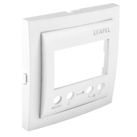 90748_TBR Termosztát fedlap, fehér