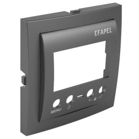 90748_TIS Termosztát fedlap, szürke