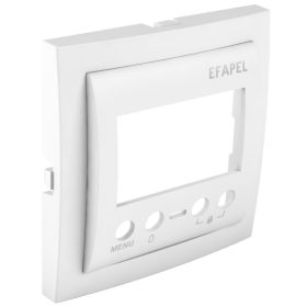 90748_TPE Termosztát fedlap, gyöngyház