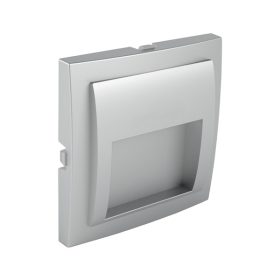 90782_TAL Fedlap irányfényes aljzathoz, alumínium színű