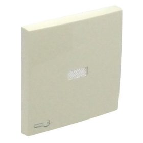   90794_TMF Egyes billentyű jelzőfényes kulcs jellel elefántcsont