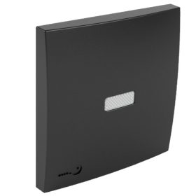 90794_TPM Egyes billentyű jelzőfényes kulcs jellel fekete