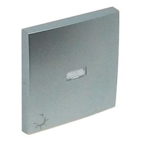   90797_TAL Egyes billentyű jelzőfényes lámpa jellel alumínium