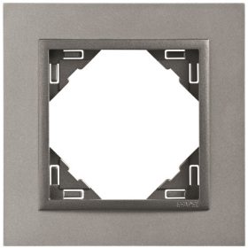 90910_TAS ANIMATO Egyes keret, alumínium-szürke