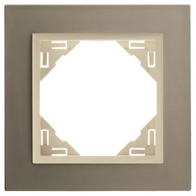 90910_TTP METALLO Egyes keret, titánium/gyöngyház