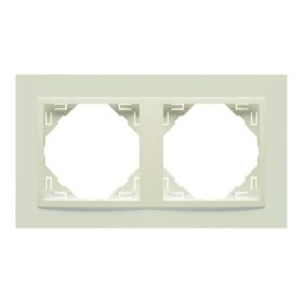 90920_TMM ANIMATO Kettes keret, elefántcsont