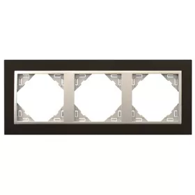 90930_TPA ANIMATO Hármas keret, fekete/alumínium