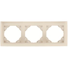 90930_TPE AQUARELLA Hármas keret, gyöngyház