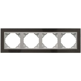 90940_TGA PETRA Négyes keret, gránit/alumínium