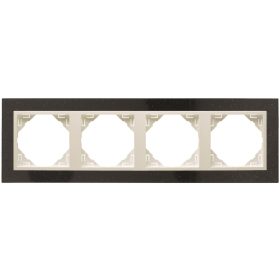 90940_TGG PETRA Négyes keret, gránit/jég