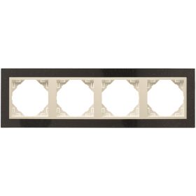 90940_TGP PETRA Négyes keret, gránit/gyöngyház