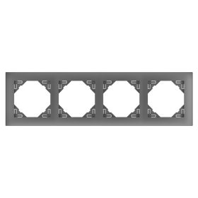 90940_TIS AQUARELLA Négyes keret, szürke