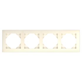 90940_TMF BASE Négyes keret, elefántcsont