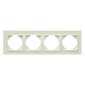 90940_TMM ANIMATO Négyes keret, elefántcsont