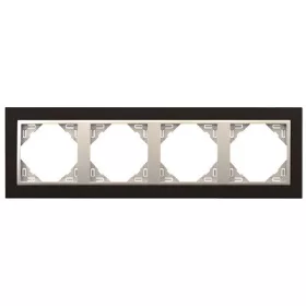 90940_TPA ANIMATO Négyes keret, fekete/alumínium