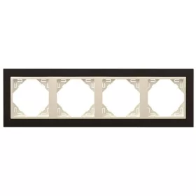 90940_TPG ANIMATO Négyes keret, fekete/jég