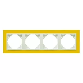90940_TRG ANIMATO Négyes keret, sárga