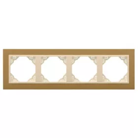 90940_TUG ANIMATO Négyes keret, arany/jég