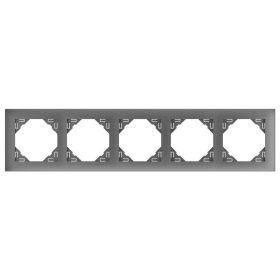 90950_TIS AQUARELLA Ötös keret, szürke