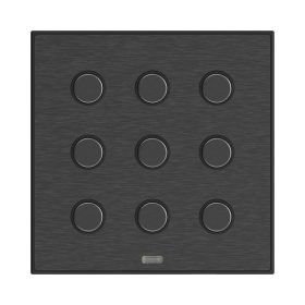 MSB3-90/BB Fém fali vezérlő, grafitfekete