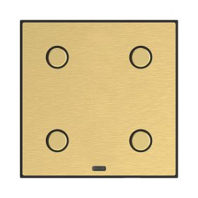 MSB3-40/GG Fém fali vezérlő, sárgaréz