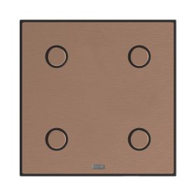 MSB3-40/CC Fém fali vezérlő, antik réz