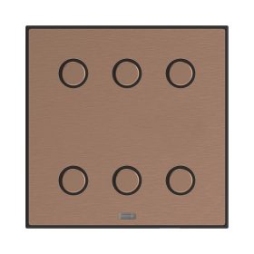 MSB3-60/CC Fém fali vezérlő, antik réz