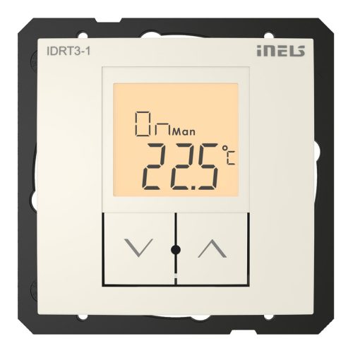 IDRT3/TMF Digitális szobatermosztát, elefántcsont