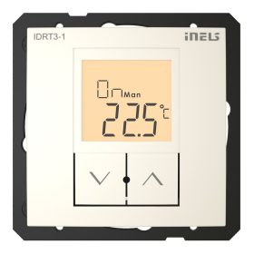 IDRT3/TPE Digitális szobatermosztát, gyöngyház