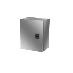   Rozsdamentes fém elosztószekrény, AISI 430, IP65, 250x200x140