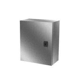   Rozsdamentes fém elosztószekrény, AISI 430, IP65, 300x250x140