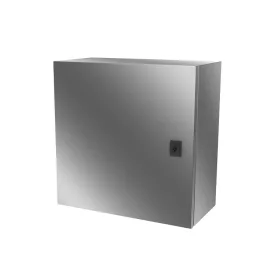   Rozsdamentes fém elosztószekrény, AISI 430, IP65, 400x400x200