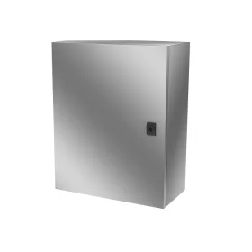   Rozsdamentes fém elosztószekrény, AISI 430, IP65, 500x400x200