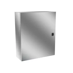   Rozsdamentes fém elosztószekrény, AISI 430, IP65, 600x500x200