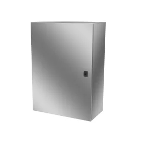   Rozsdamentes fém elosztószekrény, AISI 430, IP65, 700x500x260