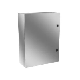   Rozsdamentes fém elosztószekrény, AISI 430, IP65, 800x600x260